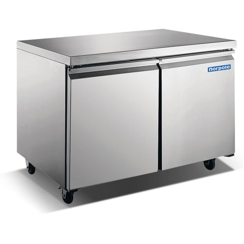 Norpole 48" 12 Cuft. Undercounter Freezer with Interior Lighting